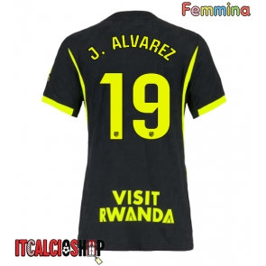 Atletico Madrid Julian Alvarez #19 Seconda Maglia Femmina 2026-27 Manica Corta